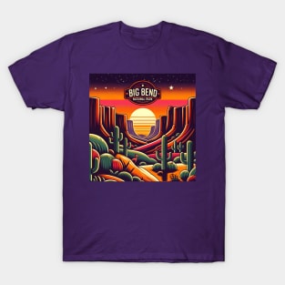 Big Bend National Park v02 T-Shirt